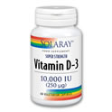 Solaray Vitamin D-3 - 10,000 IU