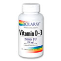 Solaray Vitamin D-3 - 2000iu (50ug)